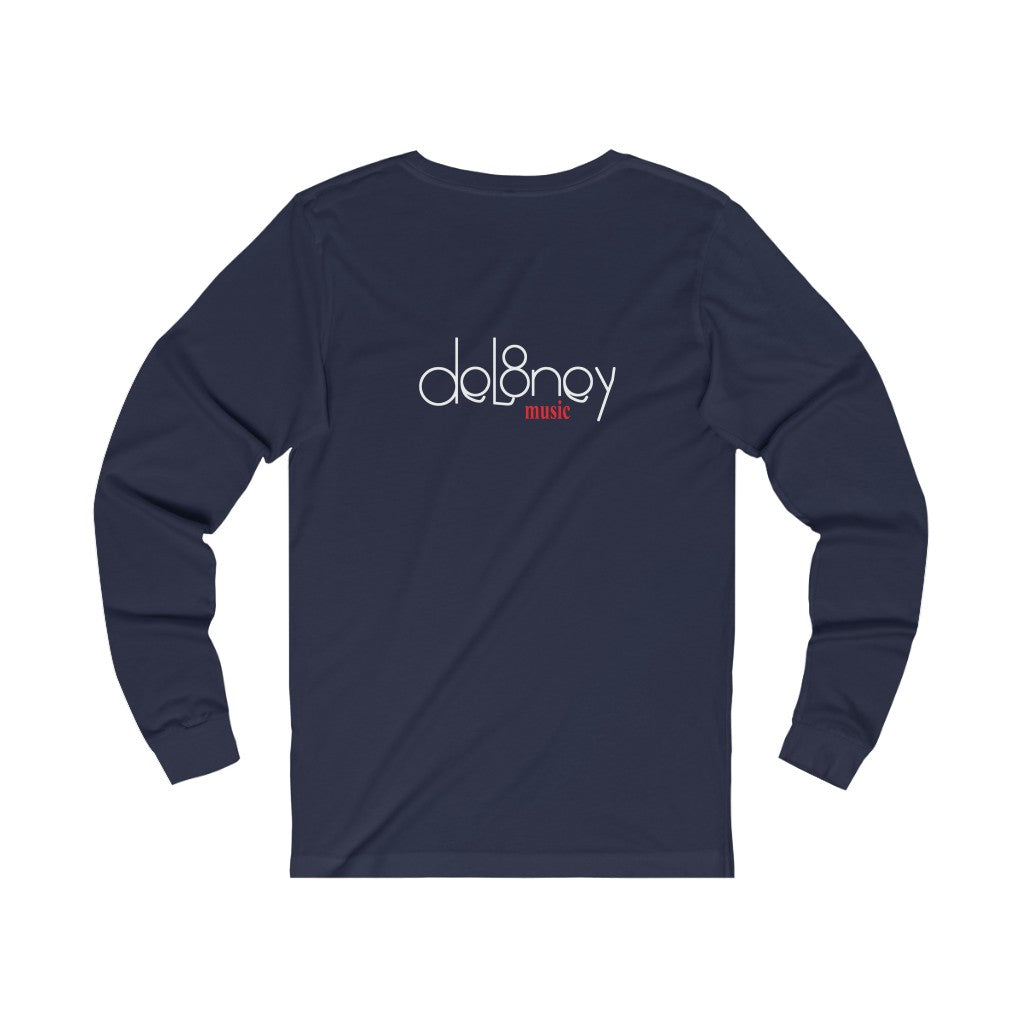 del8ney Unisex Jersey Long Sleeve Tee